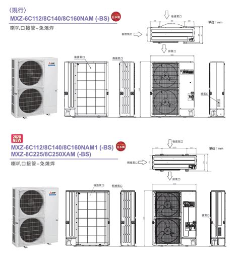 空調室外機|變頻多聯式空調